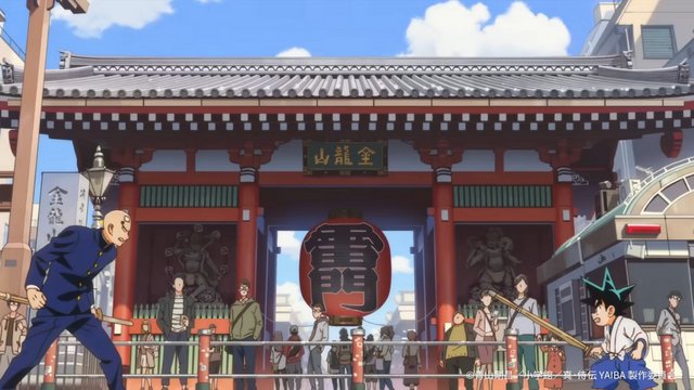 雷門前の通り